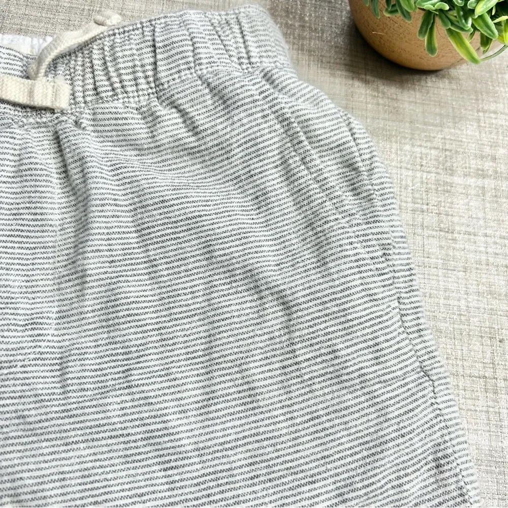 Crewcuts linen/ cotton blend shorts, elasticized waist, nautical stripes
